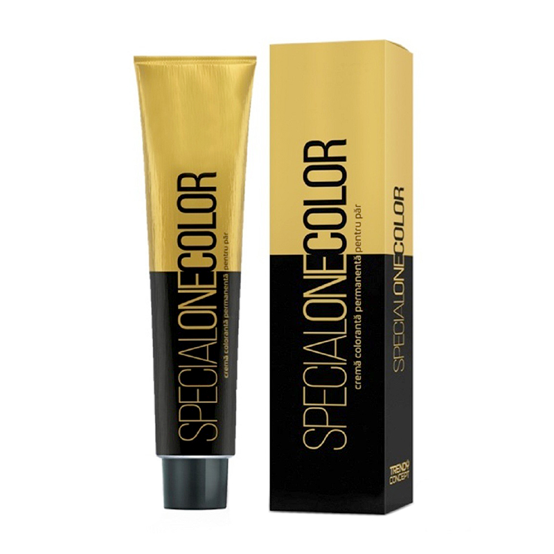 Перманентна крем-фарба для волосся Trendy Hair Special One Color Permanent Hair Coloring Cream 7.0 Intense Blonde, 60 мл